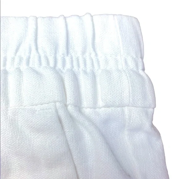 J Crew NWOT Linen/Cotton Scalloped Embroidered Eyelet Lace Boho Shorts s… - Picture 6 of 10